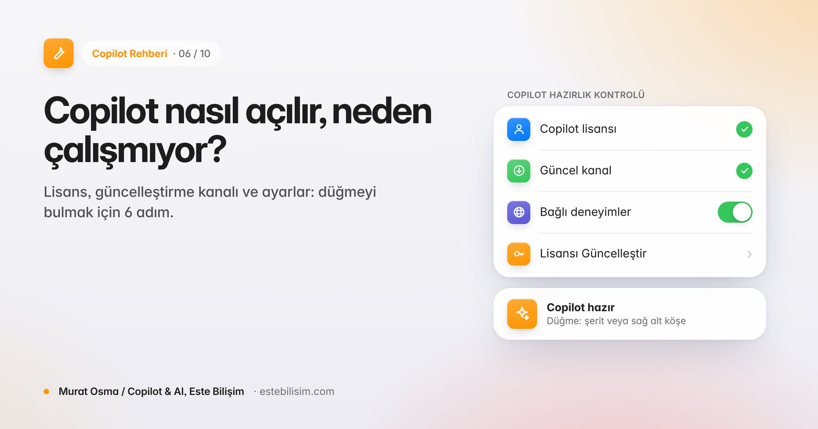 Copilot Nasıl Açılır? Excel ve Word'de Copilot Görünmüyorsa Çözüm